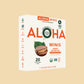ALOHA Organic Plant Based Protein Bar MINIS |Peanut Butter Cup | 20 Count, 24g Bars | Vegan, Low Sugar, Gluten Free, Low Carb, N