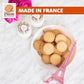 Pierre Biscuiterie French Butter Cookies 22% Butter 4.41 Ounce (Pack Of 3)