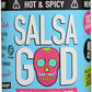Salsa God Hot Fire Roasted Red Salsa, 16 Oz