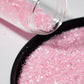 NIPEOR Pink Sanding Sugar Edible Sprinkles for Cakes, Cupcakes, Cookies, Ice Cream Toppings - Baby Pink Color