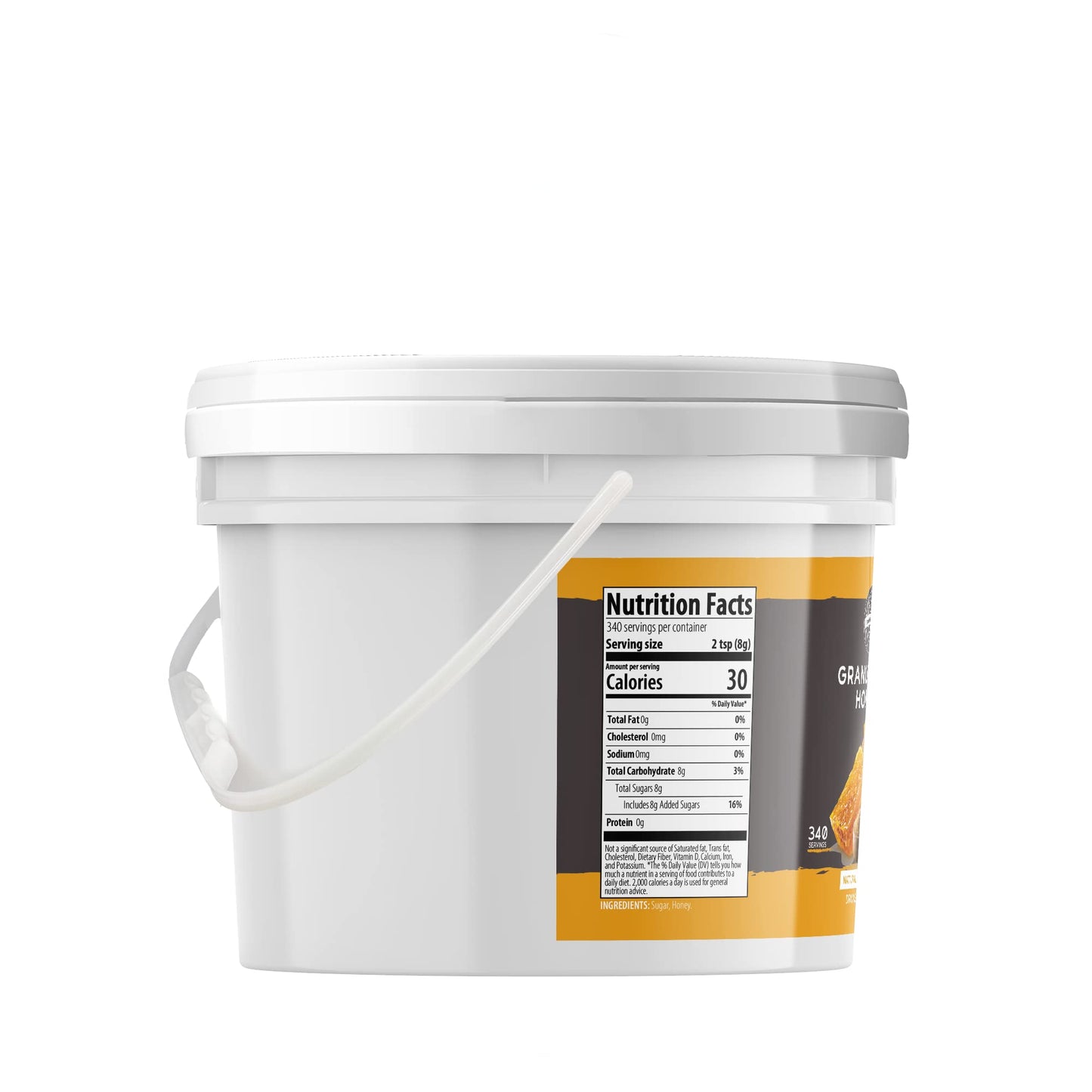 Birch & Meadow Granulated Honey (1 Gallon)