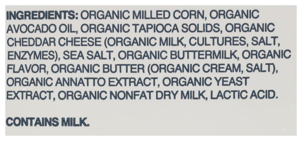 LESSEREVIL Organic Cowboy Cheddar Cheezmos  7 OZ