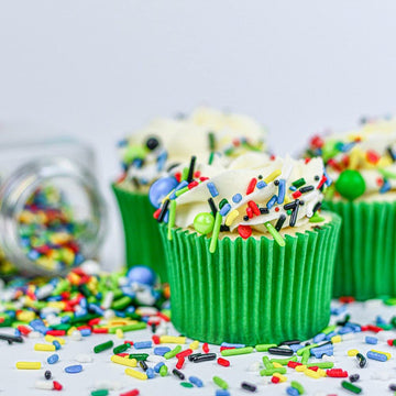 Superhero Sprinkles For Cake, Cookie, Cupcake Decorating, And Baking - Edible Super Hero Cake Decorations In Fun Colorful Sprinkles, Jimmies, Nonpareils, With Confetti Quin And Star Sprinkles