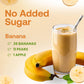 Dr. Smoothie 100% Crushed Banana - No Added Sugar, Made With Real Fruits/Fruit Juice - Vegan, No Artificial Colors Or Flavors -