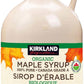 Kirkland Signature 100% Maple Syrup, Dark Amber, 33.8 fl. oz.