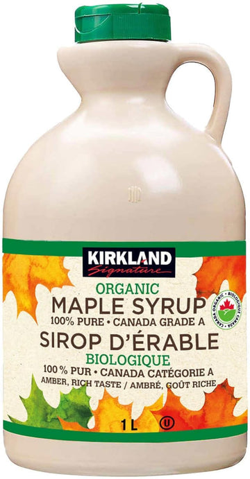 Kirkland Signature 100% Maple Syrup, Dark Amber, 33.8 fl. oz.