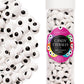 Sweet Spell Candy Eyeballs - 260 Edible Sprinkles for Halloween Baking, 120g, Small, White
