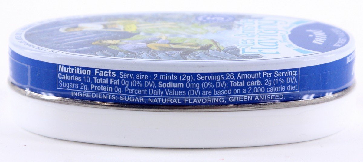 Les Anis De Flavigny Hard Candy 1.75-Ounce (50G) Tins (Mint 2-Pack)