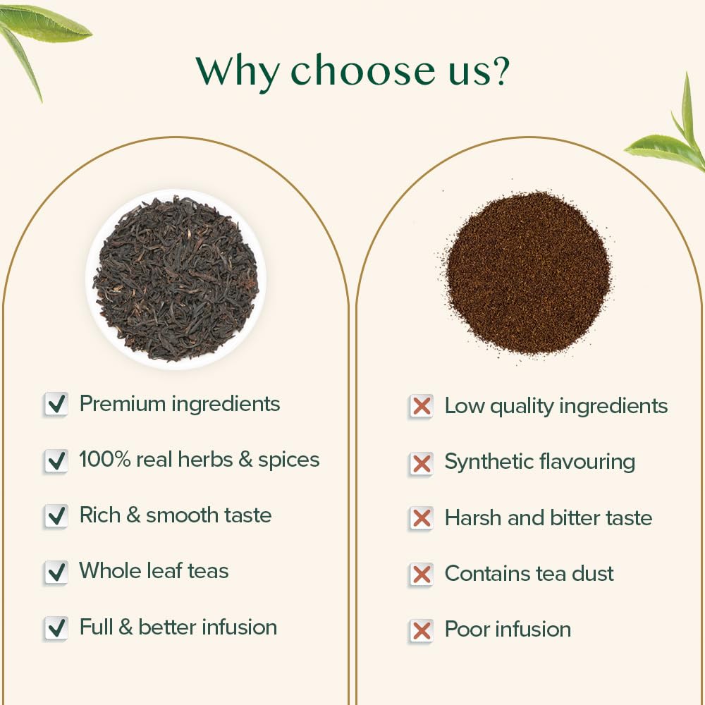 Vahdam, Earl Grey Tea Loose Leaf 170+ Cups (340G/12Oz) Citrusy & Delicious Black Tea Blended With 100% Natural Oil Of Bergamot | Brew Hot/Iced Tea