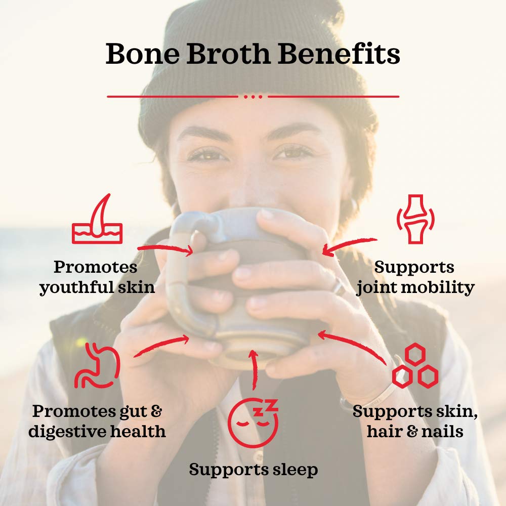 Kettle & Fire Beef Bone Broth, Keto & Paleo, Gluten Free, 16.9 Fl Oz (Pack of 3)