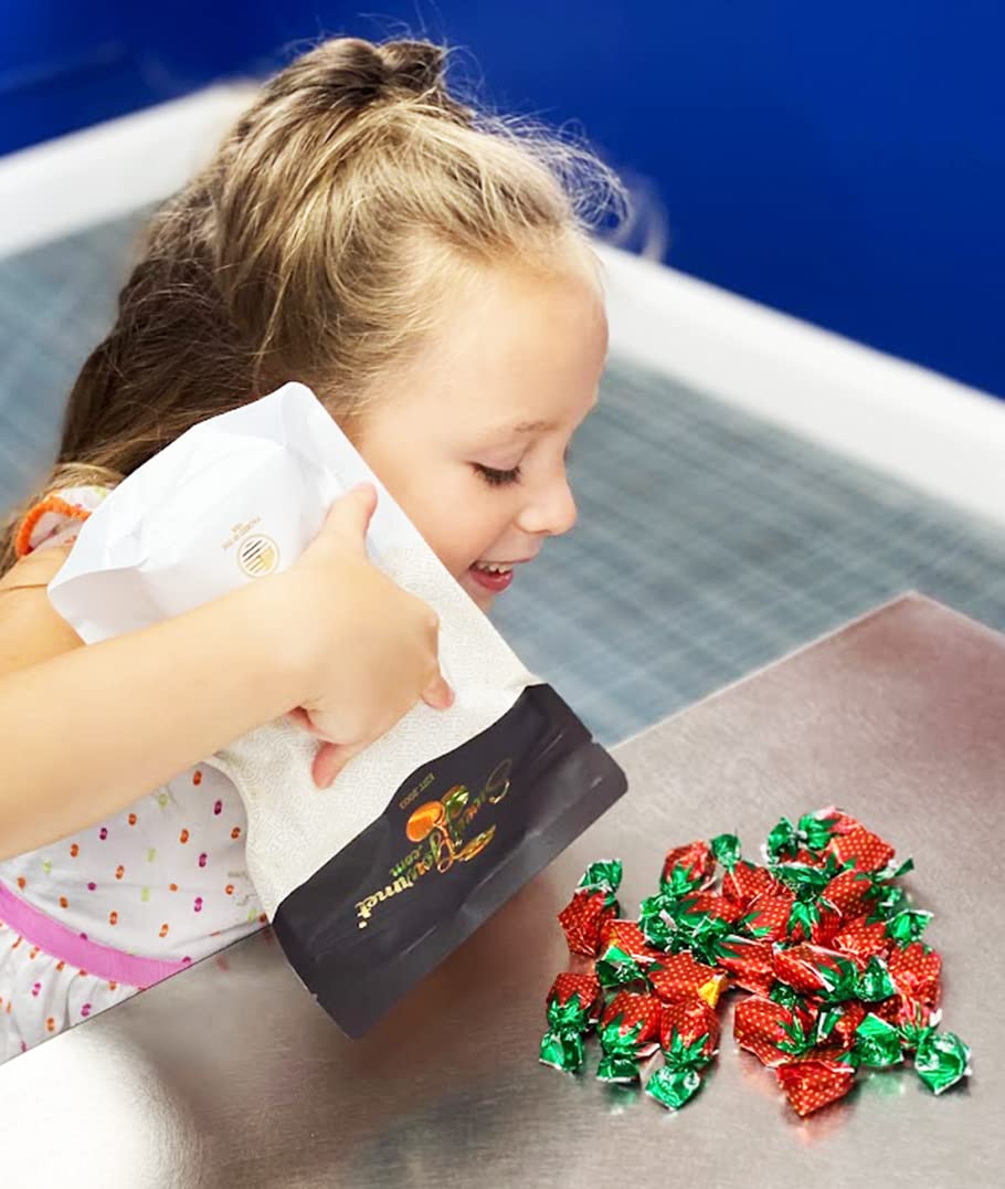 Arcor Strawberry Buds Filled Hard Candy Bon Bons | 1 Pound