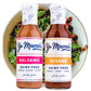 Yo Mamas Foods Gourmet Honey Balsamic & Asian Sesame Dressing Combo Pack, Low Carb, Gluten-Free, 13 Ounce (Pack of 2)