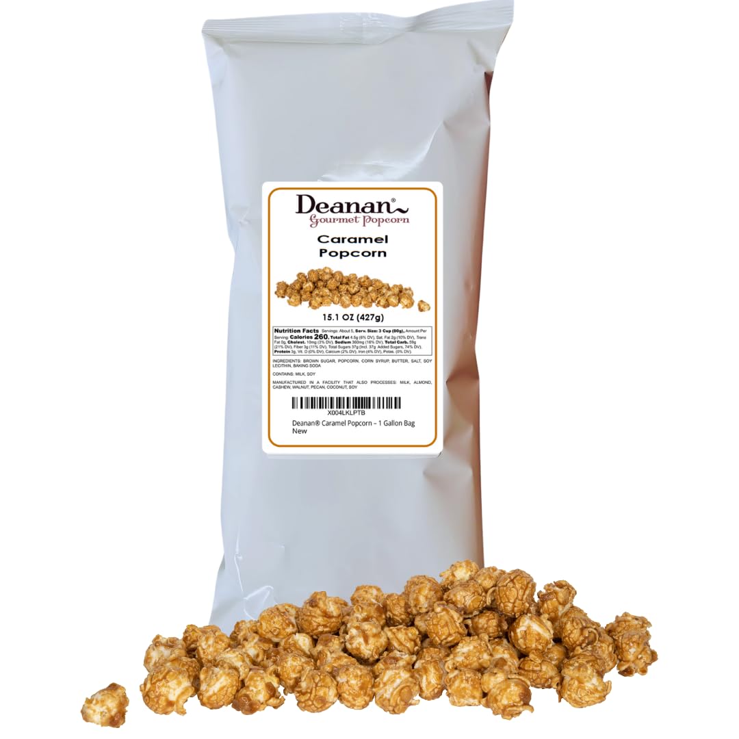 Deanan Caramel Popcorn - 1 Gallon Bag