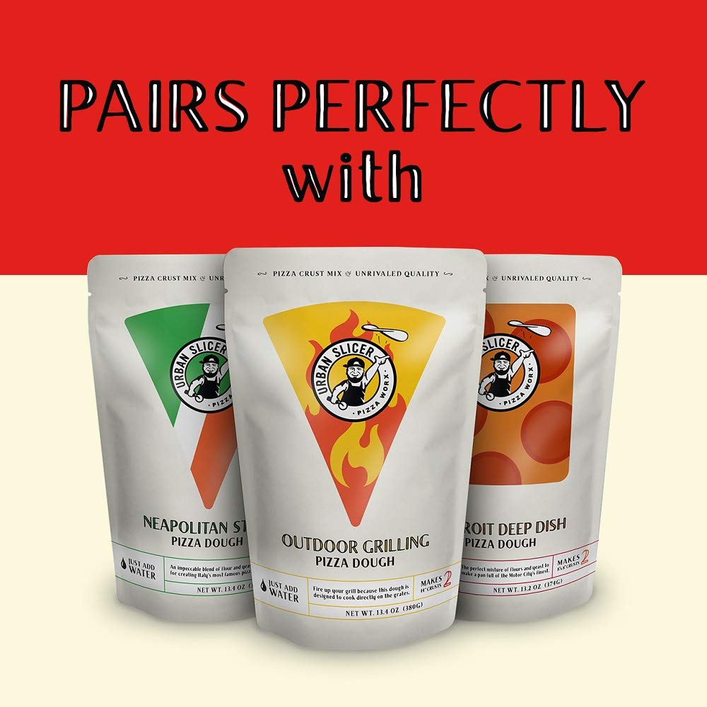 Urban Slicer Pizza Sauce - 8 oz - 3 Pack - Perfect for Homemade Pizza