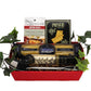 Gift Basket Village Italian Fare Gourmet Gift Tray - Pasta, Biscotti, Crackers, Seasoning, Red, 1 Count