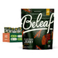 BE LEAF Plant-Based Jerky - High-Protein Vegan Snack, 3.5 oz Pack of 12