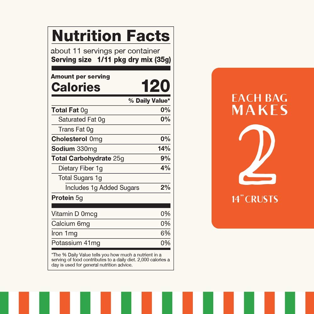 Urban Slicer Pizza Kit - Neapolitan Style Crust & Pizza Sauce - 1 Bag