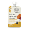 Serenity Kids 6+ Months Dairy-Free Smoothie Baby Food Pouches - USDA Organic, Grass Fed Collagen Protein - 3.5 Oz BPA-Free - Swe