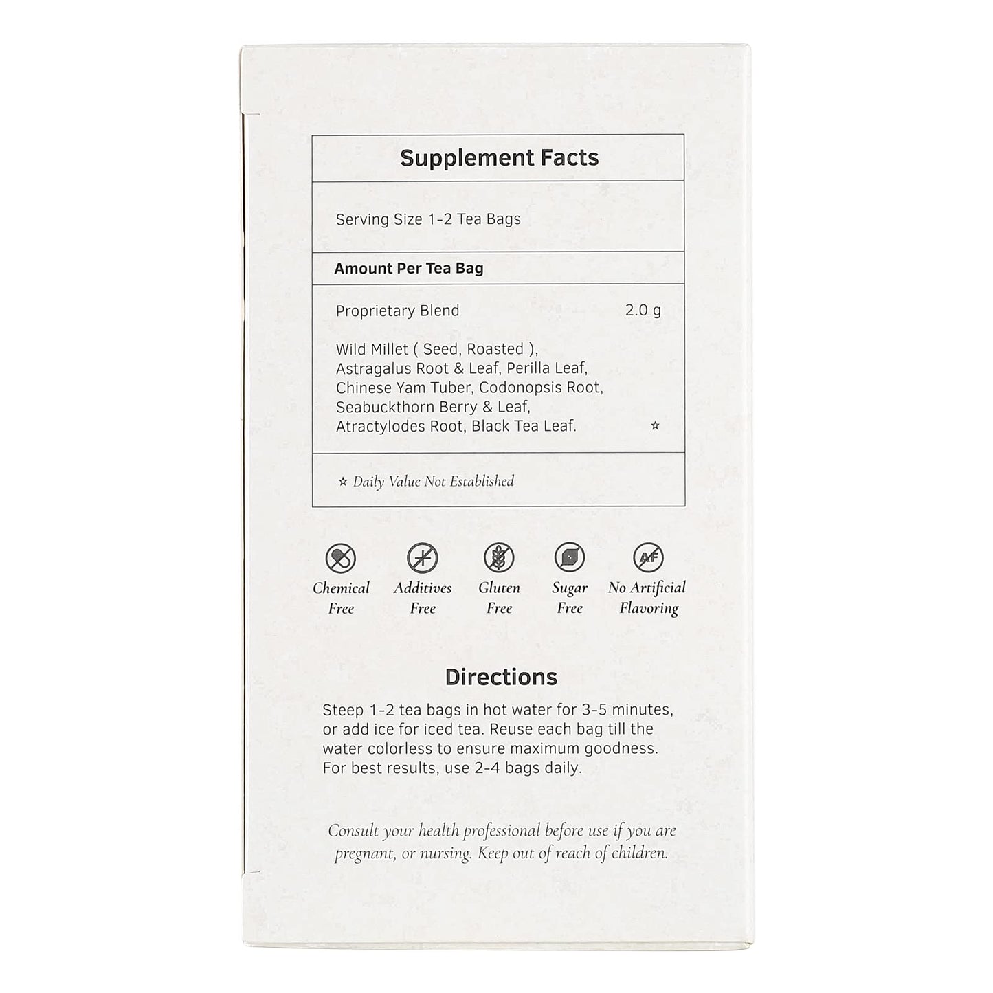 Health King Gastroease Herb Tea, Teabags, 20 Count Box