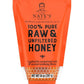 Nate's 100% Pure, Raw & Unfiltered Honey, No-Drip Sustainable Squeeze Pouch; Purity Guarantee, No Additives, 14 Ounce