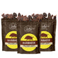 Jerky.com Exotic BBQ Wild Boar Jerky, High-Protein, All-Natural, 1.75 oz. (Pack of 3)