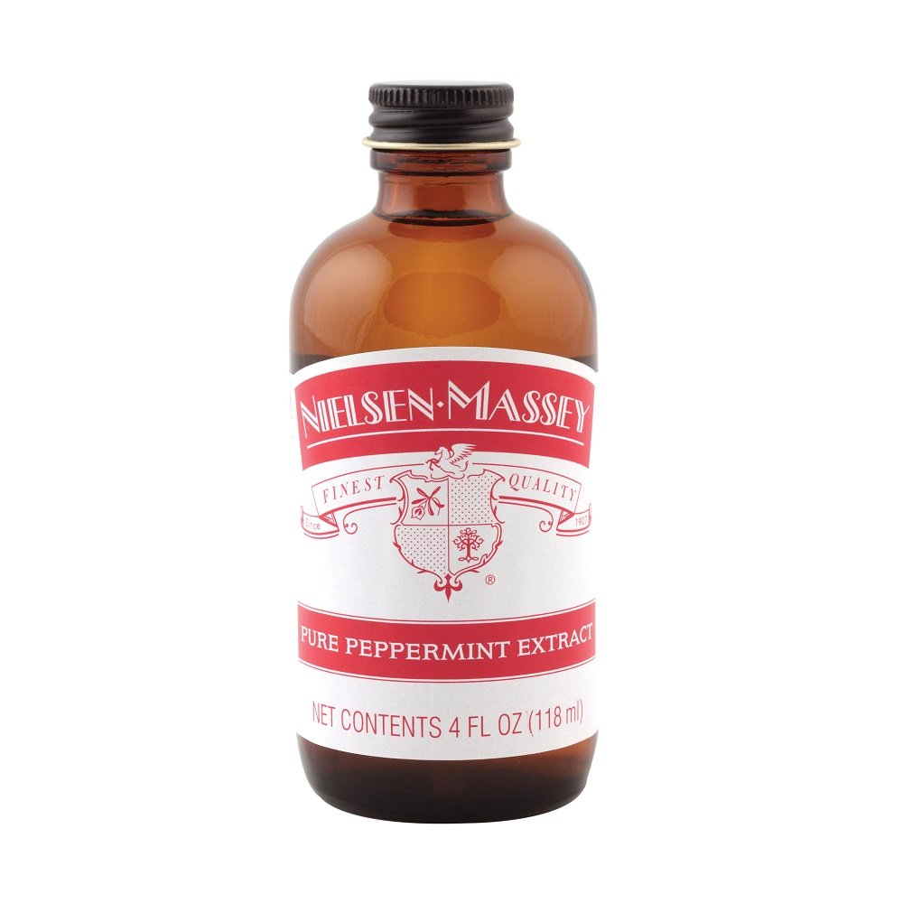 Nielsen-Massey Pure Peppermint Extract, 4 Fl Oz for Baking and Cooking