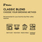 Tchibo Ground Coffee Classic Blend, Lightly Roasted Arabica, Intensity 3/6, 12 oz, Pack of 1