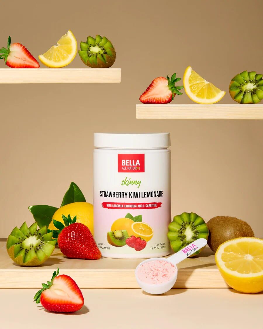 Bella All Natural Lemonade Strawberry Kiwi - 19.75 Ounce (Pack of 1)