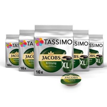 Tassimo Jacobs Krnung Xl, 5Er Pack (5 X 16 Portionen)