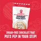 Lakanto Sugar Free Peppermint Drinking Chocolate - Cold Or Hot Cocoa Powder Mix, Shelf Stable Probiotics, Monk Fruit Sweetener,