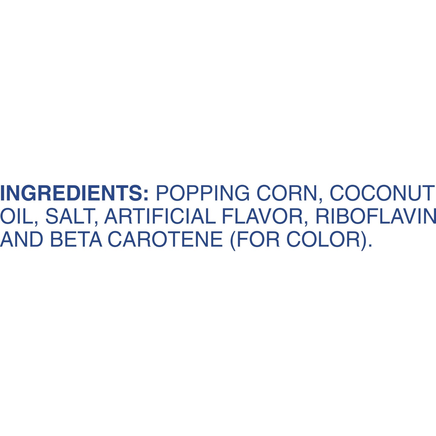 Vogel Popcorn All-in-One Coconut Oil Buttery Flavored Popcorn, 8oz, Pack of 36, Model NT0008