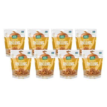 Fresh Gourmet Topping, Crispy Onion Garlic 3.5 Ounce (Pack of 8)