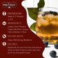 Organic Positively Tea Company Blueberry Bliss Rooibos Tea Loose Leaf 16 Ounces