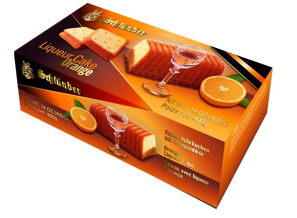 Schlünder Liqueur Cake - Orange Liqueur, 14 Ounce (Pack of 1)