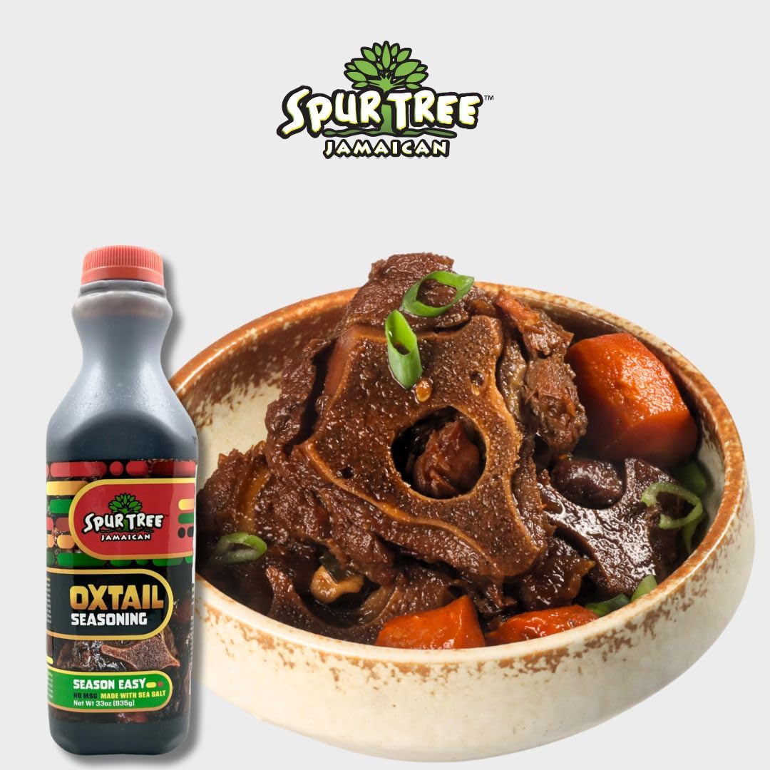 Spur Tree Oxtail Seasoning 13.9 Oz - Oxtails Seasoning To Experience Authentic Jamaican Cuisine - All-Natural And Fresh Ingredie