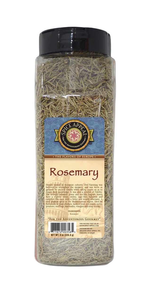 Spice Appeal Rosemary Seasoning, 8 Ounce, From Morocco