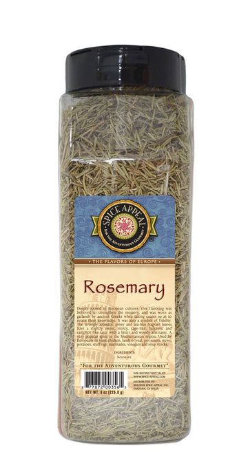 Spice Appeal Rosemary Seasoning, 8 Ounce, From Morocco