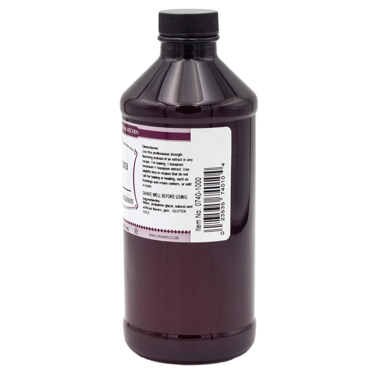 Lorann Oils Banana Bakery Emulsion: True Banana Emulsion, Ideal For Boosting Fruit Tones In Cakes, Cookies & Desserts, Gluten-Fr