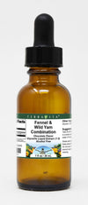Fennel & Wild Yam Combination Glycerite Liquid Extract (1:5) - Chocolate Flavored (1 oz, ZIN: 522455)