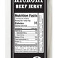 Buffalo Bills Premium Hickory Beef Jerky, 20 Wrapped Strips, 10 Ounce Tub
