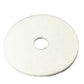 3M White Super Polish Floor Pad 4100, 21", Polish Wood Floors, Spray Cleaning Or Dry Buffing Soft Finishes