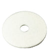3M White Super Polish Floor Pad 4100, 21", Polish Wood Floors, Spray Cleaning Or Dry Buffing Soft Finishes