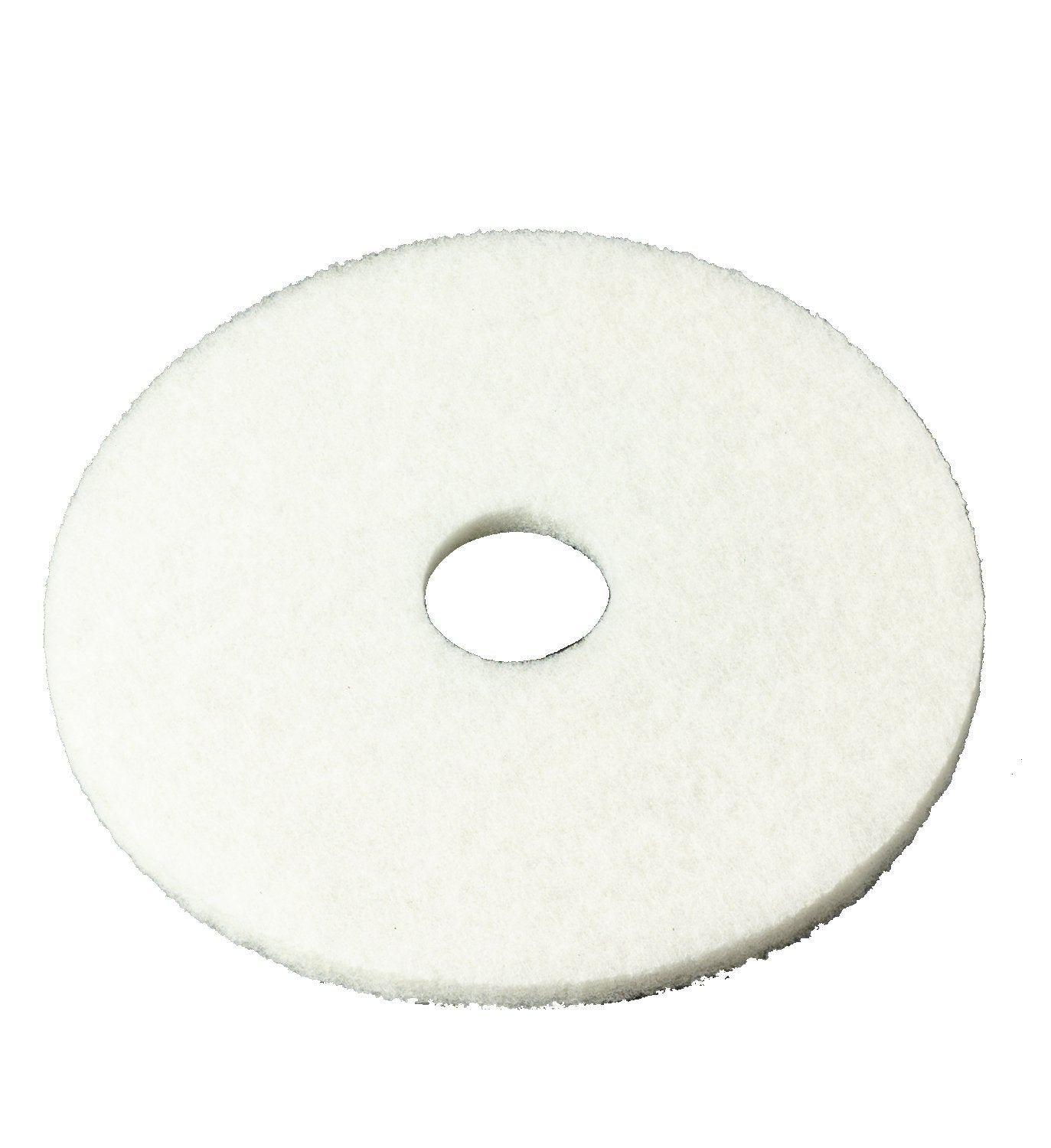 3M White Super Polish Floor Pad 4100, 21", Polish Wood Floors, Spray Cleaning Or Dry Buffing Soft Finishes