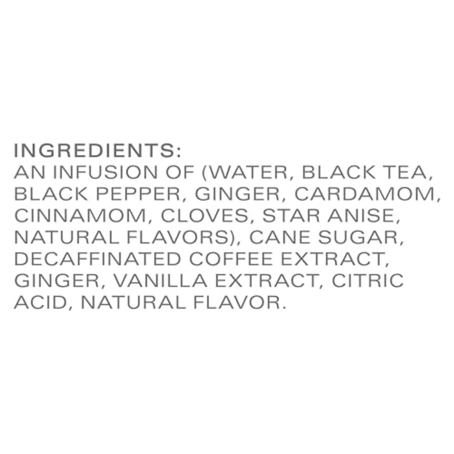 TAZO Espresso Chai Latte  Black Tea Concentrate  Easy to Serve Espresso Chai Tea for Everyday Cafe Style Lattes  Hot or Iced Coffee-like experience  Barista Approved  32oz Tea Mix Carton