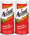 Ac'Cent Flavor Enhancer 00054 All Natural 4.5 Oz. Wakes Up Food Flavor Canister (Pack Of 2); Ideal For Meats, Poultry, Vegetable
