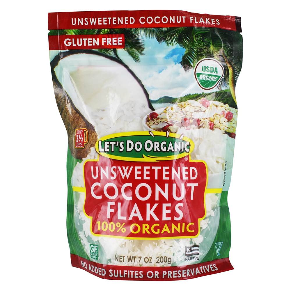 Lets Do Organic Coconut Flakes - 7 Oz
