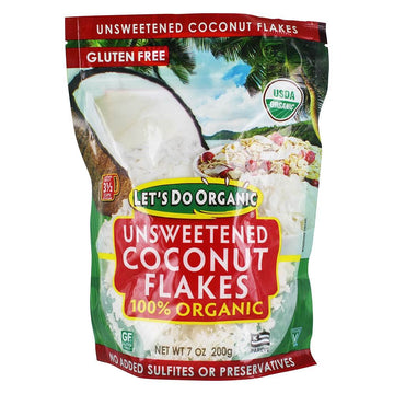 Lets Do Organic Coconut Flakes - 7 Oz