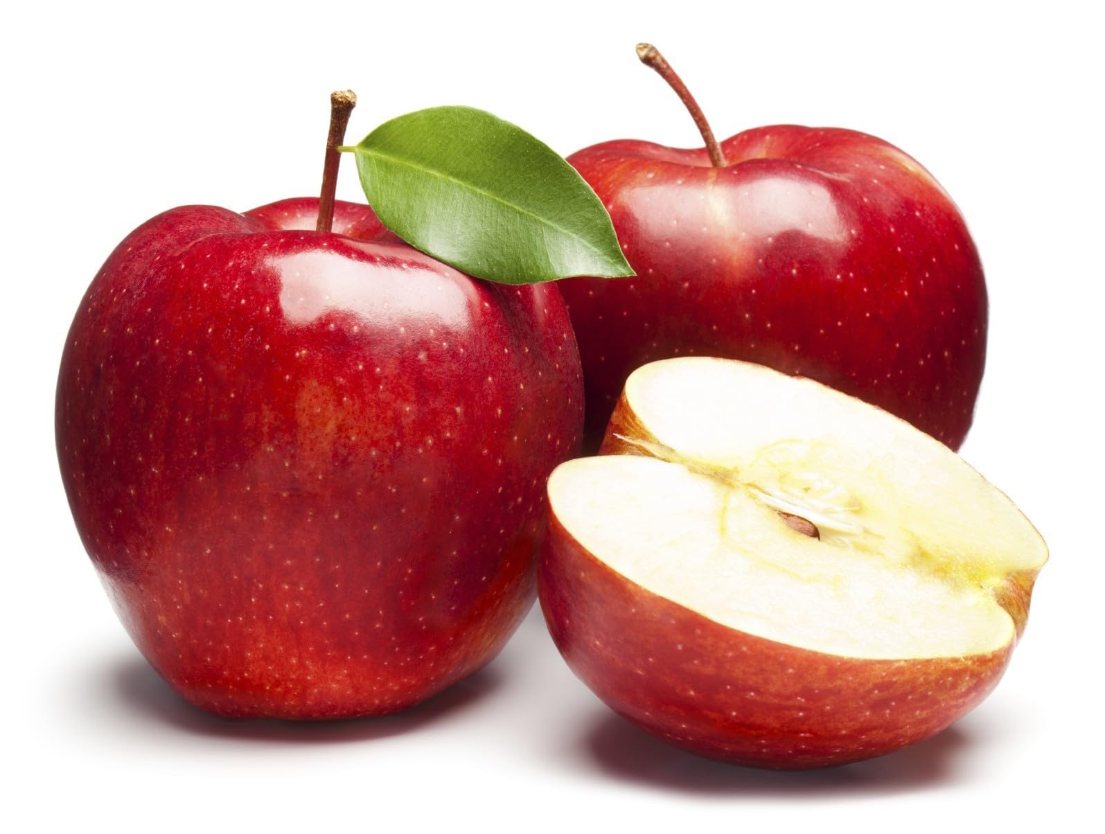 Generic Red Delicious Apples, Fresh Fruit, USA Grown, Non-GMO, Bulk (10 Pounds)