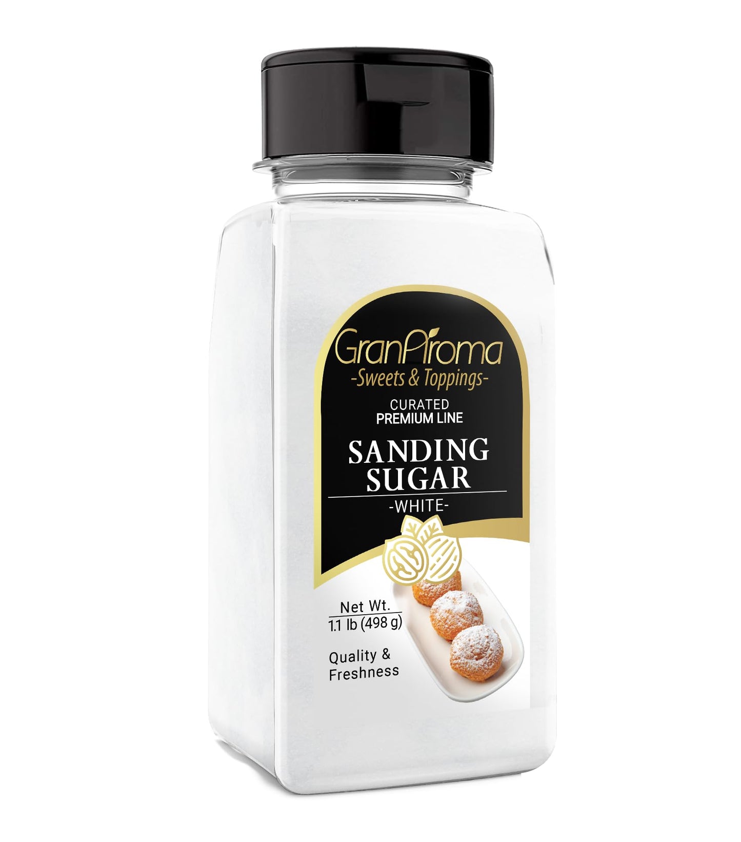 Granaroma Sanding Sugar, Decorative, Cookies & Sweets (White)