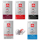 illy Aluminum Espresso Capsules Compatible with Nespresso - Classico, Forte, Intenso, Decaf, Lungo - 10 Count (Pack of 5)
